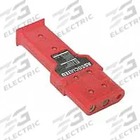 ASSOCIATED EQUIP Polarized Plug no Leads: Mfr. No. 6146, Red, Connector/Terminals, Tin Plated Copper (MPN 610024)