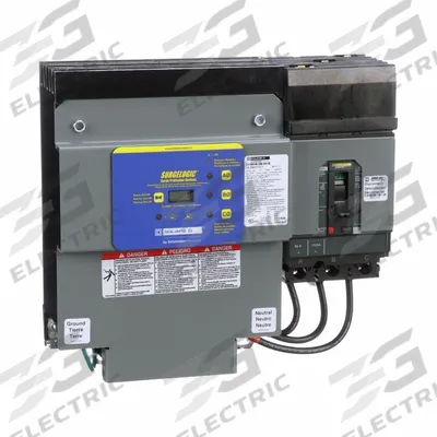 SQUARE D Surge Protection Device: Three Phase, 277/480V AC Wye, 3 Poles - Square D QO, HOM, I-Line and NQ Internal Panel-Mount SPDs