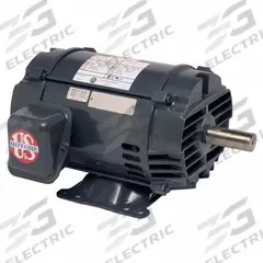 U.S. MOTORS Vector Motor: Rigid Base Mount, Open Drip Proof, 10 hp, 230/460V AC, 3,509 RPM (MPN D10V1B). Key specifications — Brand: U.S. MOTORS; Nameplate Voltage @ 60 Hz: 230/460V AC; Full Load Current @ 60 Hz: 24.3/12.2 A; Nameplate RPM @ 60 Hz: 3,509 RPM; Motor Enclosure: ODP.
