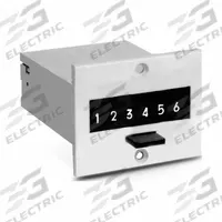 TRUMETER Electronic Counter: Electromechanical Counters, Front Panel Mounting, Analog, Analog, Black (MPN P9-4906). Key specifications — Mounting Style: Panel; Brand: TRUMETER; Manufacturer Part Number: P9-4906; Meter Type_Broad: Analog.