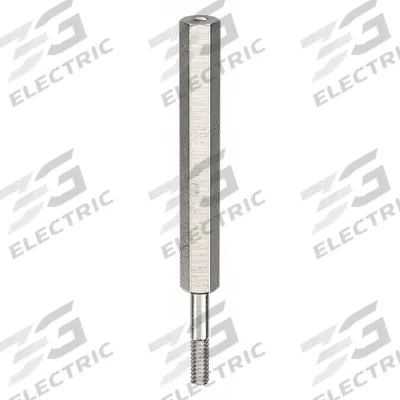 APPROVED VENDOR Standoff: Male x Female, 2 1/4 in Lg, Hex, Aluminum, Plain, 1/4 in Hex Wd - Aluminum Male x Female Standoffs