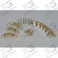 GE Replacement Contact Kit: 3 Contacts Included, NEMA Size 2 (MPN 546A780G051). Key specifications — Includes: Springs; Compatible with Series: 200-Line Magnetic Contactors; Brand: GE.