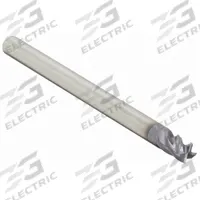 WIDIA HANITA Square End Mill: Carbide, TiAlN Coated, 4 Flute, 3/8" Mill Dia, 1/2" LOC, 4" OAL (MPN TF4VP510014S)