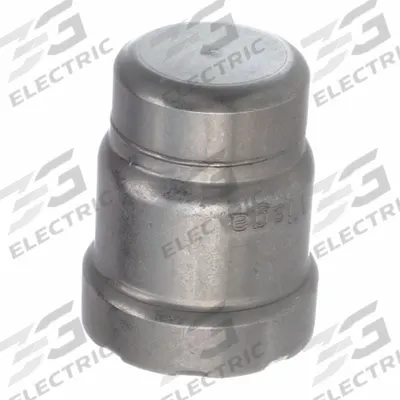 VIEGA MEGAPRESS Crimp Fitting Cap: 1 1/2 in Pipe Size, Press-fit, Carbon Steel - Gas Steel Press Pipe Fittings