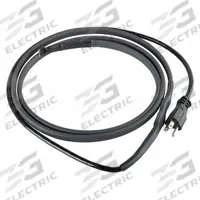 APPROVED VENDOR Electric Heating Cable: For Indoor/Outdoor, 24 ft Cable Lg, 120V AC, 5-15P (MPN 13R104). Key specifications — NEMA Plug Configuration: 5-15P; Voltage: 120V AC; Brand: APPROVED VENDOR; Includes: Heating Cable and Power Cable with Plug; For Use Indoor/Outdoors: Indoor/Outdoor; For Use With: Water Pipe System.