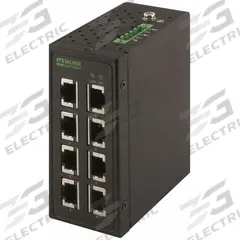 MURRELEKTRONIK Ethernet switch: Unmanaged, DIN Rail, 8 Ports, RJ45, 100 mbps/Ethernet, IP50 (MPN 58152). Key specifications — Port Type: RJ45; Manufacturer Part Number: 58152; Brand: MURRELEKTRONIK; Features: Auto-Negotiation; IP Rating: IP50; Product Type: Ethernet Switch; Maximum Input Voltage: 48V DC; Mounting Location: DIN Rail.