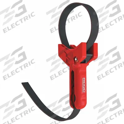 RIDGID Strap Wrench: For 8 in Outside Dia, 5 in Handle Lg, 1 3/4 in Strap Wd - Strap Wrenches