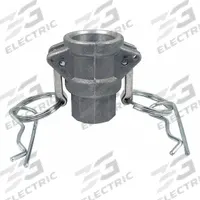 Cam and Groove Coupling: 1/2 in Coupling Size, 1/2 in Hose Fitting Size, 1/2"-14 Thread Size, FNPT (MPN PLE61). Key specifications — Thread Size: 1/2"-14; Fitting Type: FNPT; Gasket Material: Nitrile; Brand: APPROVED VENDOR.