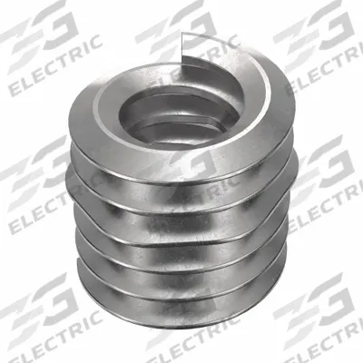 HELI-COIL Helical Insert: Tangless Tang Style, Free-Running, #6-32 Thread Size, Plain - Free-Running Tangless Helical Inserts