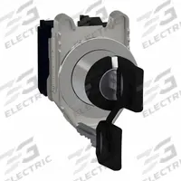 SCHNEIDER ELECTRIC Selector Switch: 3 Position, 30 mm Panel Mounting Size, 2NO, Series XB4 (MPN XB4FG03). Key specifications — Manufacturer Part Number: XB4FG03; Brand: SCHNEIDER; Switch Action: Maintained/Maintained/Maintained; Contact Form: 2NO; Key Removal Position: Center.