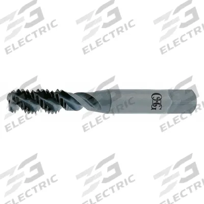 OSG Spiral Flute Tap: 3/8"-16 UNC, H3 / 2B-3B, 3 Flute - General Purpose Spiral-Flute Taps