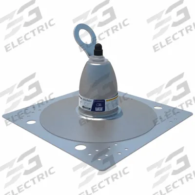 3M Roof Top Anchor: 310 lb Capacity, For Concrete/Wood, Flat/Inclined Roofs - Permanent-Installation Anchors for Membrane Roofs