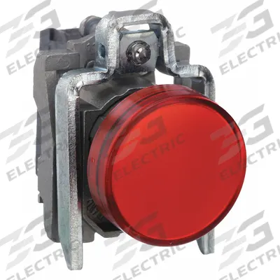 SCHNEIDER Pilot Light: 22 mm Panel Mounting Size, Red, LED - LED Pilot-Lights