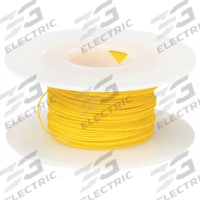 OK INDUSTRIES Spooled Wrapping Wire: 100 ft Overall Lg, 26 AWG Conductor Size - Spooled Wrapping Wires