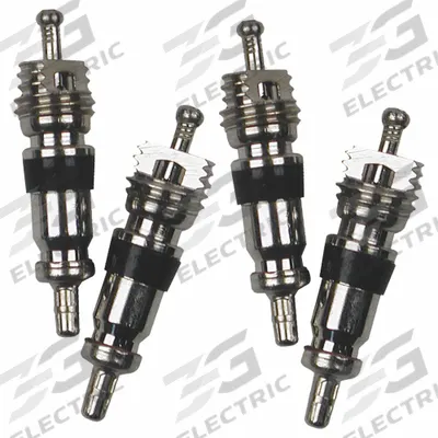 SLIME Short Valve Cores: Valve Core, 180° Valve Stem Angle, Std Bore Valve Size - Tire Valve Cores