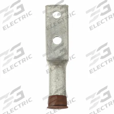 3M Compression Lug: For 350 kcmil, 1/2 in Stud Size, Std - Two-Hole Compression Lugs