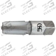 OSG Pipe and Conduit Thread Tap: 1 1/2"-11.5 NPTF, 7 Flute, Black Oxide High Speed Steel (MPN 1313401)
