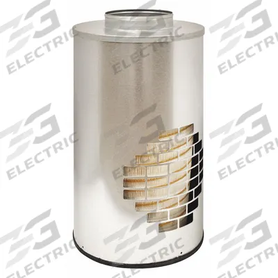 BALDWIN FILTERS Automotive Air Filter: Engine, Round, 13 17/32 in Outside Dia - Bottom - Round/Oval Engine Air Filters