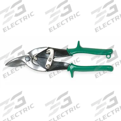 WESTWARD Metal Cutting Snip: Right, 9 3/4 in Overall Lg, 1 1/4 in Cutting Lg, Steel - General Purpose Metal Snips