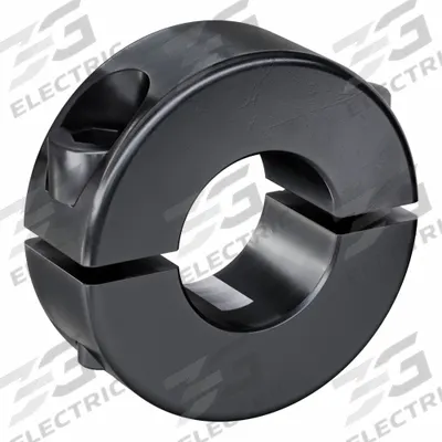 RULAND MANUFACTURING Shaft Collar: 2-Piece, Metric, Round, Clamp-On, 16 mm Bore Dia - Steel Shaft Collars