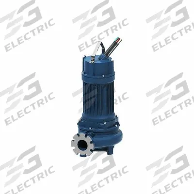 FRANKLIN ELECTRIC Sewage Ejector Pump: Cast Iron, Three Phase, 7 1/2 hp, 208 to 230V AC - Non-Clog Sewage Ejector Pumps