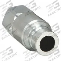 PARKER Hydraulic Quick Connect Hose Coupling: 3/4 in Coupling Size, Steel, 98.42 lpm Max. Flow Rate (MPN FEM-752-12FO). Key specifications — Thread Size: 1-1/16"-12; Body Material: Steel; Brand: PARKER.
