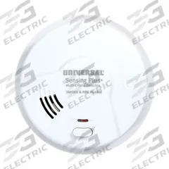 UNIVERSAL SECURITY INSTRUMENTS Smoke and Fire Alarm: Smoke, 10 Year Sealed Battery, Smoke Detector (MPN AMI3051SB). Key specifications — Sensor Type: Photoelectric; Features: Test Button; Volume Level: 85 dB; Mount Type: Surface; Battery Size: AA; Alert Type: Sound; Includes: Battery; Brand: UNIVERSAL SECURITY INSTRUMENTS.