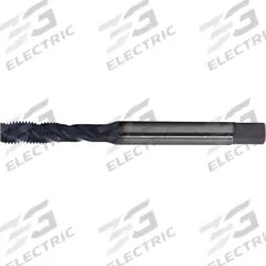 CLEVELAND Spiral Flute Tap: M18x2.5 Metric, 6H, 4 Flute, Semi-Bottoming Chamfer, TiAlN Coated Cobalt (MPN C89251)