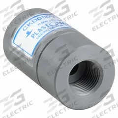 PLAST-O-MATIC Check Valve: Diaphragm, Inline Valve Body, 1/2 in Pipe Size, FNPT x FNPT, PVC, Female (MPN CKD050V-PV). Key specifications — Brand: PLAST-O-MATIC; Diaphragm Material: FKM.