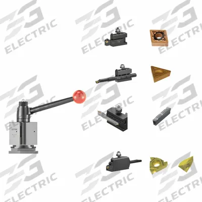 DORIAN Tool Post and Holder Set: QITP30N - Turning, Facing & Boring Tool Post & Tool Post Holder Sets