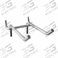 APPROVED VENDOR Double Straight Hook, 3 in: 1/4 in Peg Hole, For 1 in Pegboard Hole Spacing, 10 PK (MPN 787CX8). Key specifications — Finish: Zinc Plated; Color: Silver; Locking System: Hanging; Mounting Type: Surface; Material: Steel; Brand: APPROVED VENDOR.