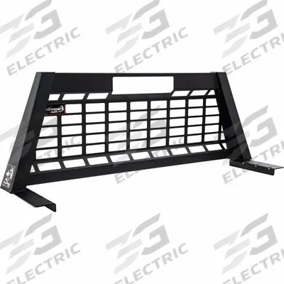 BUYERS PRODUCTS Headache Rack: 71 in Overall Wd, 23 1/2 in Overall Ht, Carbon Steel - Truck Cab Protectors