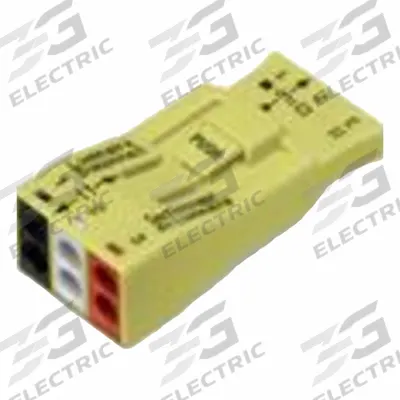 WAGO Ballast Disconnects: 3 Pole, 18 AWG – 12 AWG Ballast Side - Push-In Luminaire Disconnects