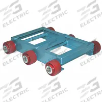 HAMILTON General Purpose Dolly: 5,000 lb, Silver, 24 in L x 15 in W x 6 in H Deck, (6) Axle-Mounted (MPN DM261). Key specifications — Brand: HAMILTON; Color: Silver; Caster/Wheel Configuration: (6) Axle-Mounted; Lip Type: Flush; With Tow Eye: No.