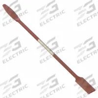 Micro Spatula: Spatula, Non-Sterile, Stainless Steel, 7 1/2 in Overall Lg, FEP, 304, Brown/Silver (MPN H36700-0000). Key specifications — Product Type: Spatula; Standards: FDA Compliant; Brand: APPROVED VENDOR; Coating: FEP; Color: Silver; Material Grade: 304.