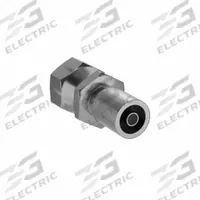 PARKER Hydraulic Crimp Fitting: Steel x Steel, Straight, -4 For Hose Dash Size, Female x Genderless (MPN 1MU43-6-4). Key specifications — Fitting Gender: Female x Genderless; Fitting Connection Type: Metric x Crimp; Brand: PARKER; Thread Size: M18-1.5; For Hose Dash Size: -4.
