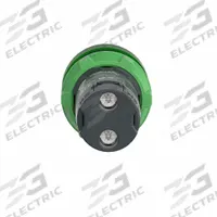 SCHNEIDER ELECTRIC Pilot Light: 22 mm Panel Mounting Hole Dia, LED, Green, XB5 (MPN XB5EVG3). Key specifications — Brand: SCHNEIDER.