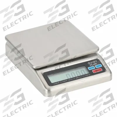 DORAN Food Scale: 6 1/2 in Weighing Surface Dp, 6 1/2 in Weighing Surface Wd - Pricing Scales