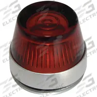 EATON Pilot Light Lens: 30 mm Panel Mounting Hole Dia, Amber, Fresnel, Incandescent/LED (MPN 10250TC15N). Key specifications — Brand: EATON; Compatible with Series: 10250T PresTest; Lens Material: Glass.