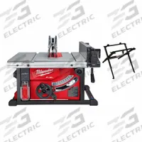 MILWAUKEE Table Saw Kit: 8 1/4 in Blade Dia., 24 1/2 in Max. Cut Wd Right of Blade, 3°to 47° (MPN 2736-20, 48-08-0561)