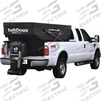 BUYERS PRODUCTS Bed Spreaders: Vehicle Battery-Powered, Compatible With: Truck, Broadcast (MPN PRO2000CH). Key specifications — Frame Material: Stainless Steel; Hopper Material: Poly; Mount Type: Bed; Power Source: Vehicle Battery-Powered; Product Type: Tailgate Spreader; Spreader Drive Mechanism: Conveyor Chain; Compatible Vehicle Type: Truck; Brand: BUYERS PRODUCTS.