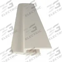PAWLING CORP Joint Cover: PVC, Joint, 8 ft Panel Size, Linen White, 0.025 in Thick, 8 ft Overall Lg (MPN WC-99-8-301). Key specifications — Color: Linen White; Brand: PAWLING CORP.