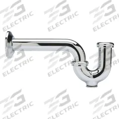ZURN Trap: Cast Brass, Chrome-Plated, Silver, 1 1/4 in Nominal Pipe Size, 10 in Overall Lg, Slip (MPN Z8700-PC). Key specifications — Finish: Chrome-Plated; Includes: Escutcheon; Includes Cleanout: Yes; Brand: ZURN; Material: Cast Brass.