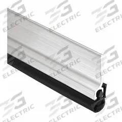 PEMKO Door Weatherstripping: Bulb Insert, 7 ft Lg, 1 1/8 in Wd, 1/4 in Ht (MPN 303AS7284). Key specifications — Insert Material: Silicone; Flange Material: Aluminum; Brand: PEMKO.