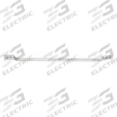 MONROE PMP Pull Handle: Unthreaded Holes, Steel, Silver, 5/16 in Screw Size, 0.63 in (MPN PH-0214). Key specifications — Brand: MONROE PMP; Projection Type: Non-Recessed; Material: Steel; Finish: Chrome Plated; Color: Silver; Folding Type: Fixed; Mounting Type: Unthreaded Holes; Screw Size: 5/16 in.