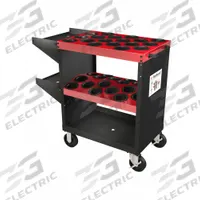 HUOT Tool Holder Cart: For HSK100A Taper, 36 Compartments (MPN 13980). Key specifications — attr1032789: HUOT; attr1033924: 13980; attr1070348: 36.