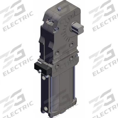 SMC Power Clamp Cylinder: 63 mm Bore Dia, Aluminum, CKZ5N, NPT, Turck - Power Clamp Cylinders