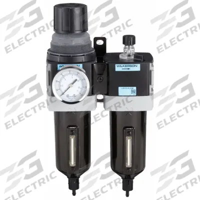 WILKERSON Filter/Regulator/Lubricator: 3/8 in NPT, 110 cfm, 250 psi Max Op Pressure - Wilkerson Filter, Regulator & Lubricators (FRLs)