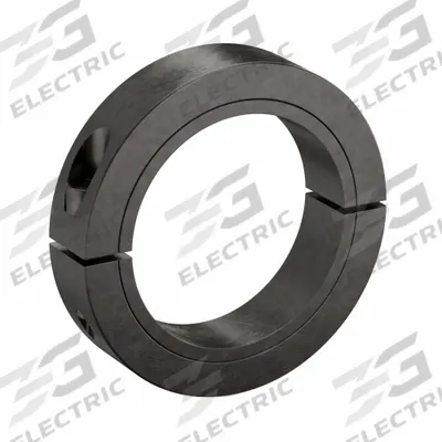 RULAND MANUFACTURING Shaft Collar: 2-Piece, Inch, Round, Clamp On, 4 3/8 in Bore Dia - Heavy-Duty Shaft Collars