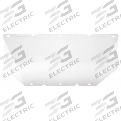 MSA Face Shield Visor: 17 in Overall Wd, 8 in Overall Ht, 0.06 in Overall Thick - General Purpose Replacement Visors